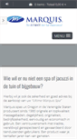 Mobile Screenshot of marquisspa.be